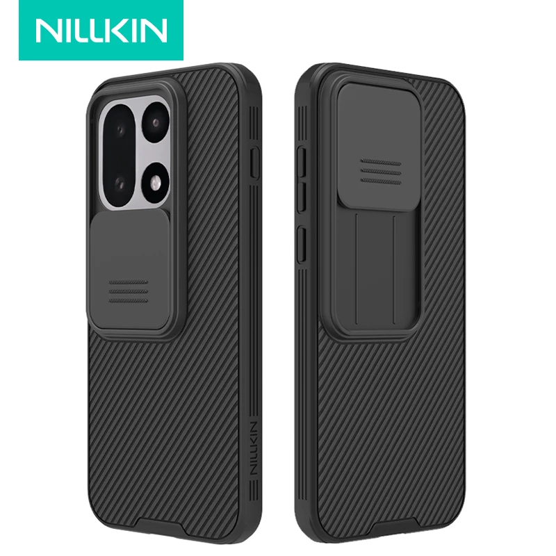 

Чехол NILLKIN CamShield Pro для OnePlus 15, противоударный, из твердого поликарбоната + мягкий ТПУ, с защитой объектива