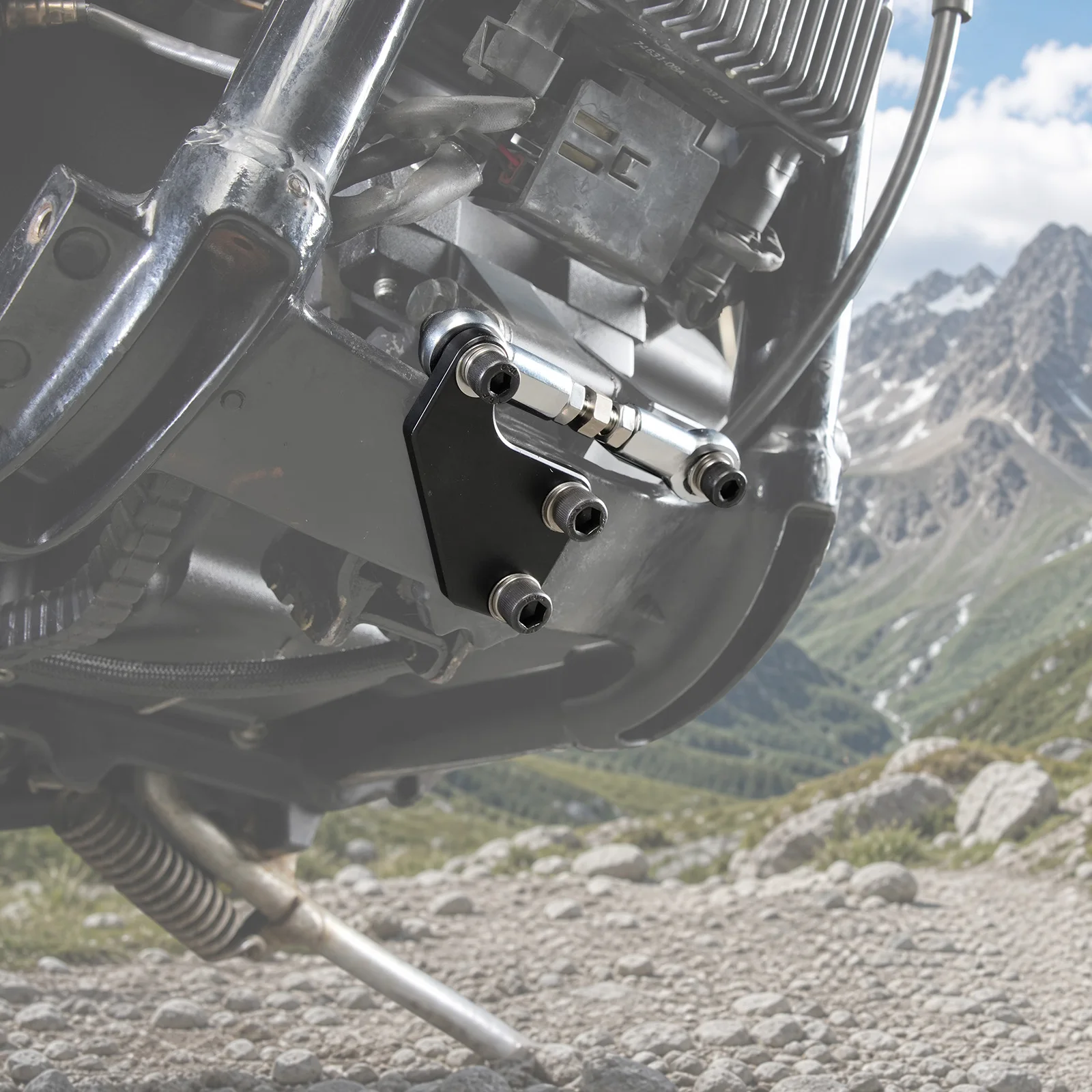 2006-2017 Für Harley Dyna Street Bob FXDB FXDBP Low Rider FXDL Schwingenstabilisator-Halterung Super Glide Switchback Wide Glide – Detail 7