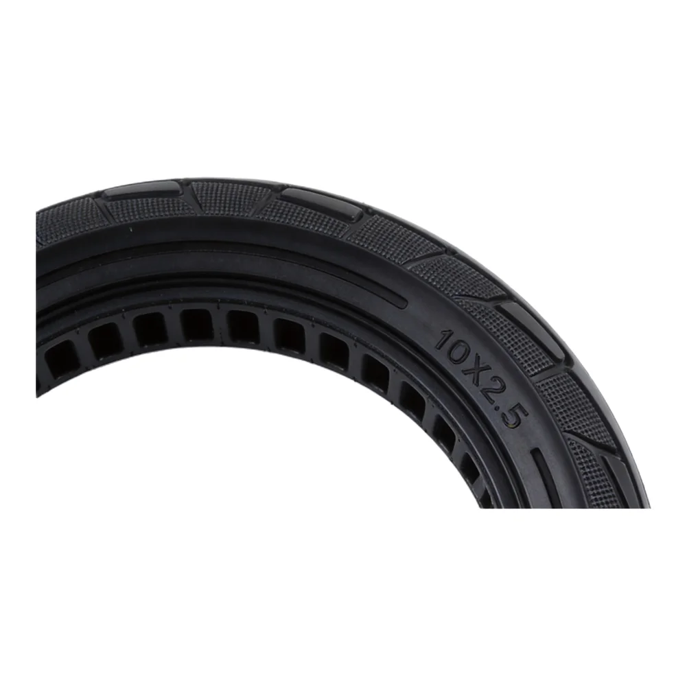 14 Inch 14x2.50 Ebike Solid Tyre For Electric Bike Replacement Rubber Tires Electric Vehicle Accessory 2.50-10 No-inflation Tyre