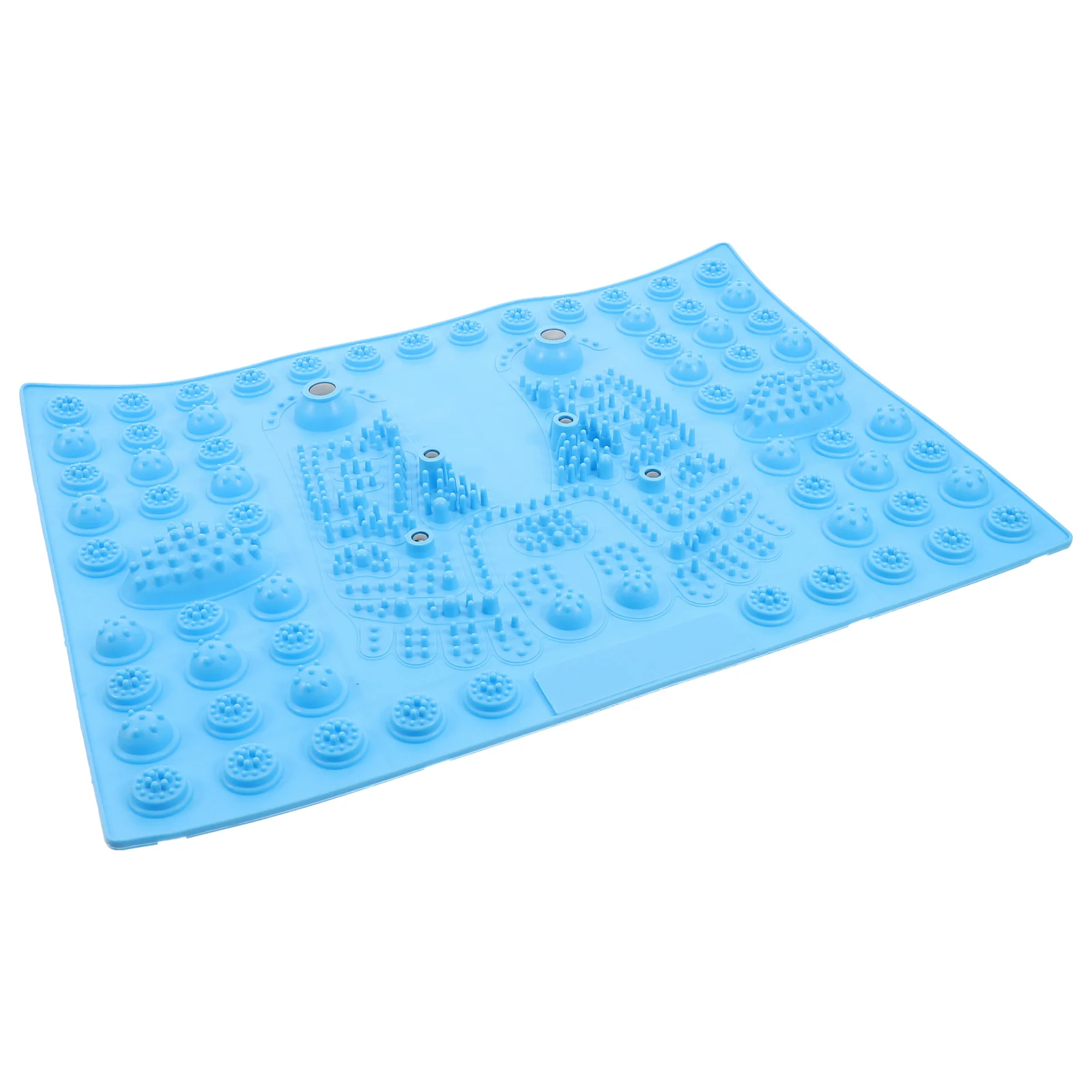 

Blue Foot Massager Pads Portable Pressure Point Tool Spa Massage Cushion Relief Mat massager tools foot massage mats
