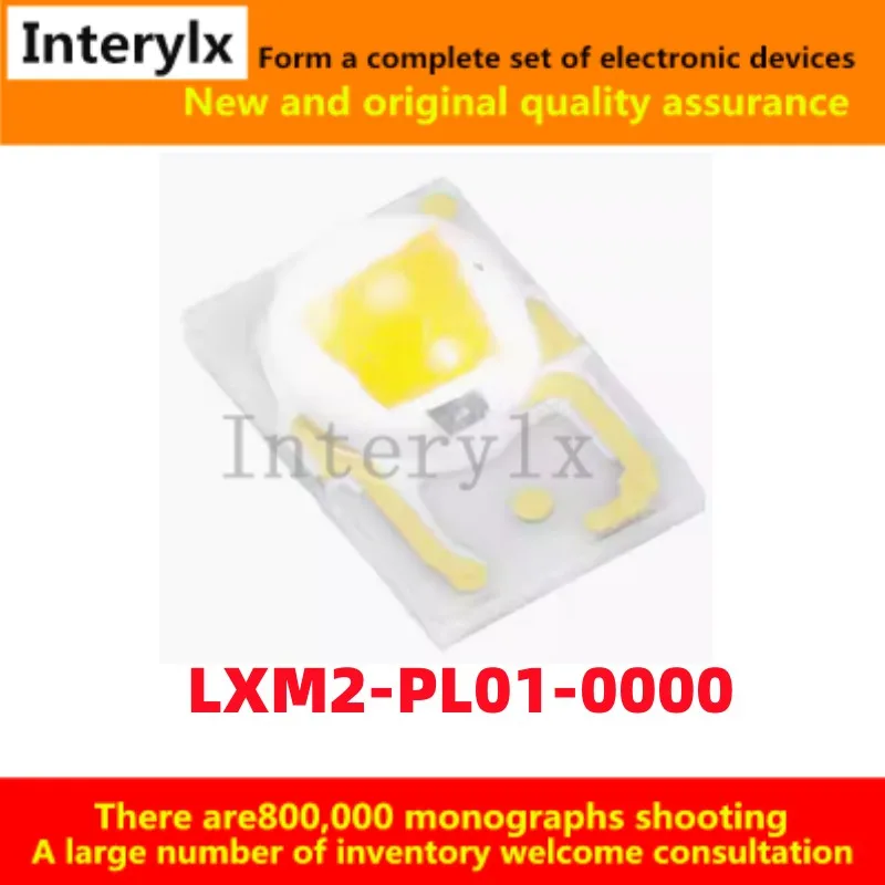 10Pcs/Lot LXM2-PL01-0000 high power LED Amber amber yellow yellow light wavelength 591nm