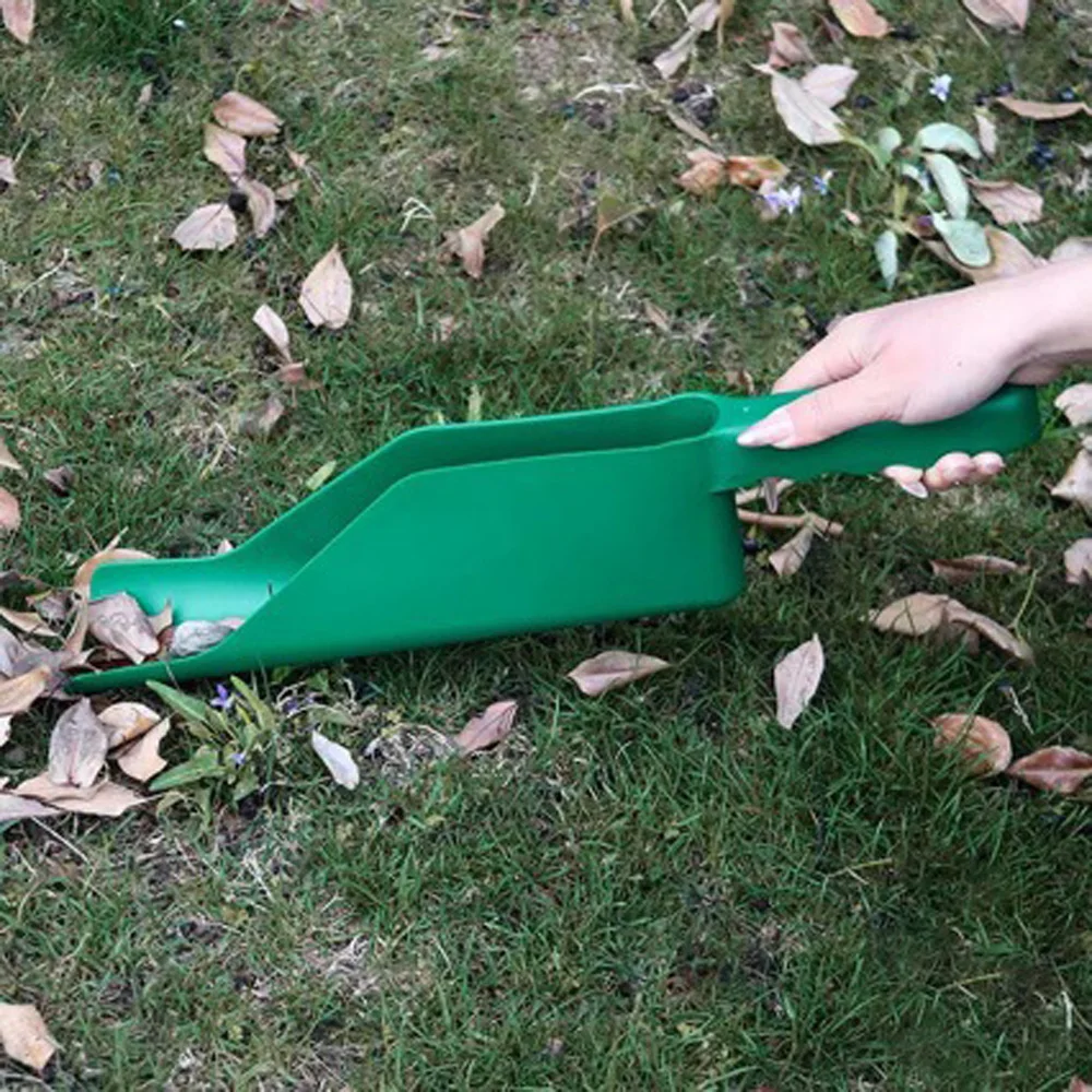 Gutter Getter Scoop Cleaning Roof Tools  Multi Use Eaves Garden Leaf Gutter Spoon Shovel Supplies Flex Fit Dirt Debris Remove