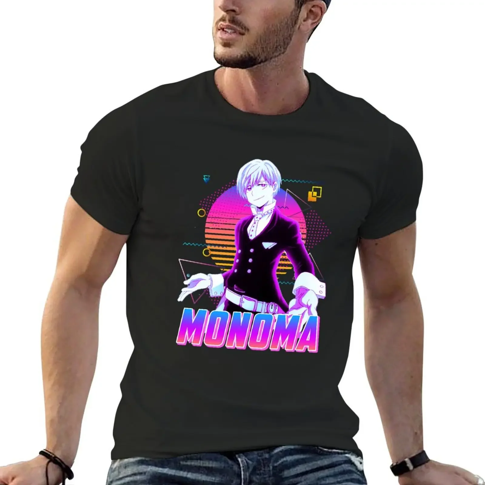 Monoma Neito - Retro Art T-Shirt quick drying graphic shirts korean fashion kawaii clothes vintage t shirt men