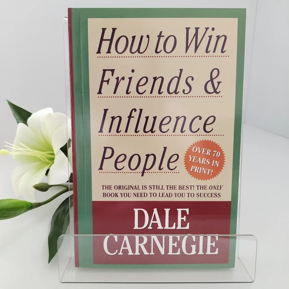 Comment gagner des amis et influencer les gens, livre en anglais de Dale Carnegie, livre de lecture sur le développement personnel et l'entraînement à la compétence relationnelle (EQ)