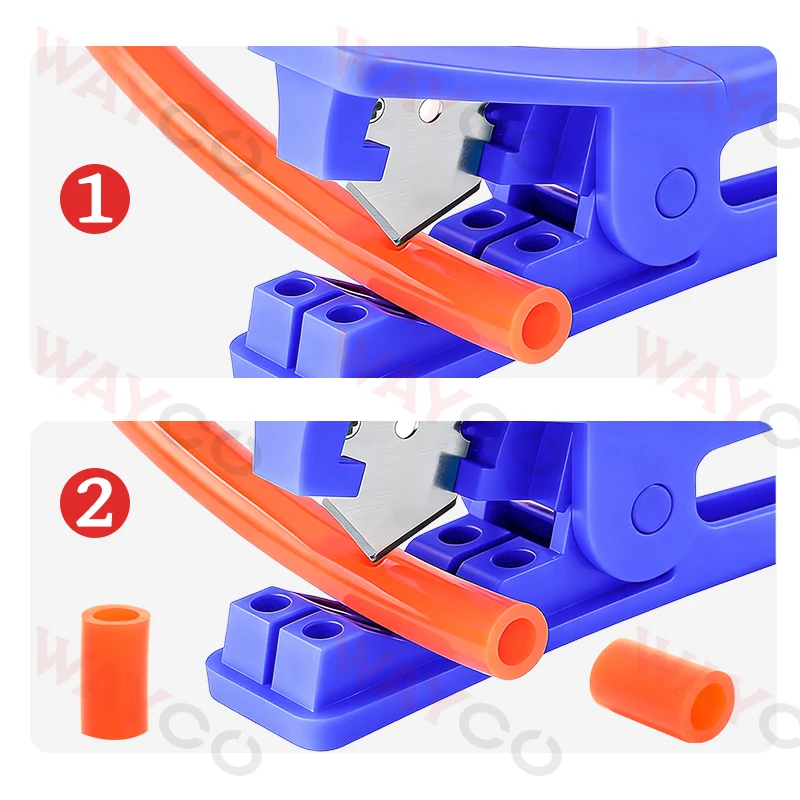 1 STÜCKE Schlauchschneider Nylon PE Kunststoffrohr Rohr Schläuche Schere PVC PU Gummi Silikon Pneumatisches Werkzeug Schnitt Bis Zu 16mm – Detail 4