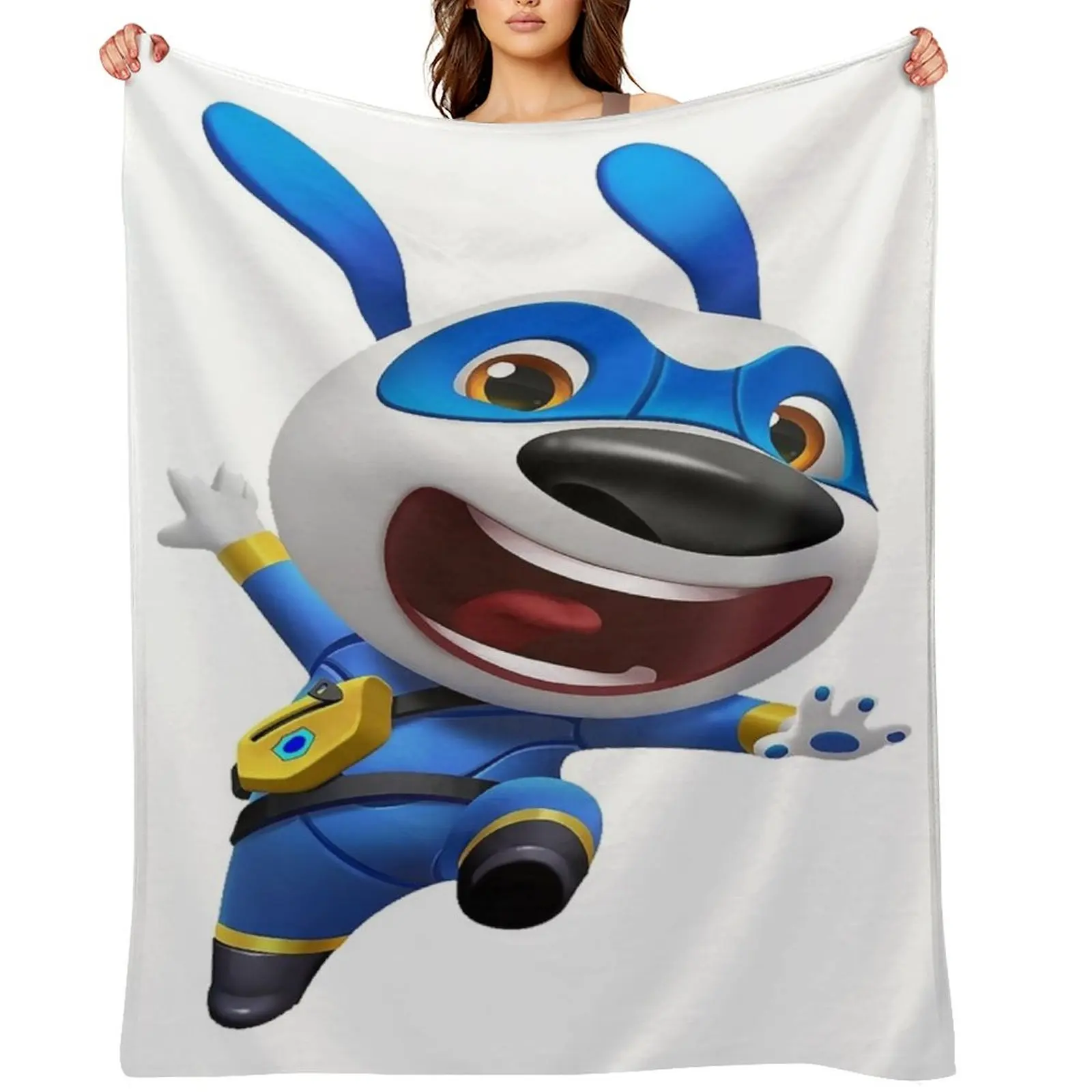 

Talking Tom Heroes Throw Blanket valentine gift ideas Luxury Designer warm for winter Hairys Blankets