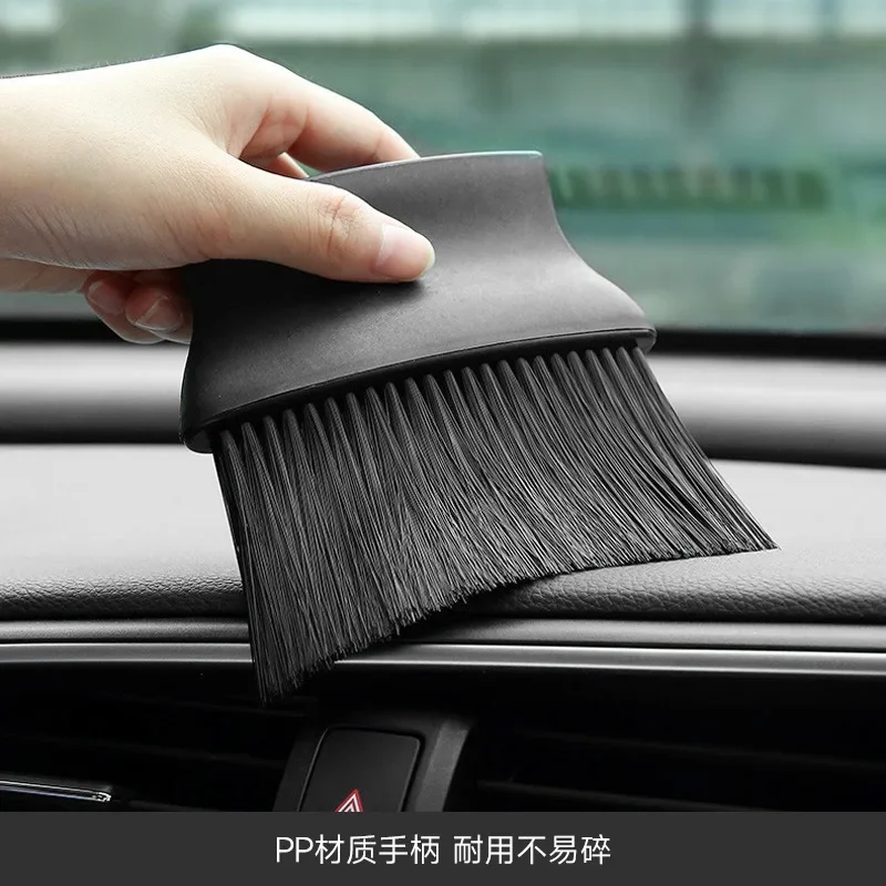 Dust brush, automotive supplies, dust removal, air conditioning vents, interior, fine seams, dust cleaning, soft bristled brush