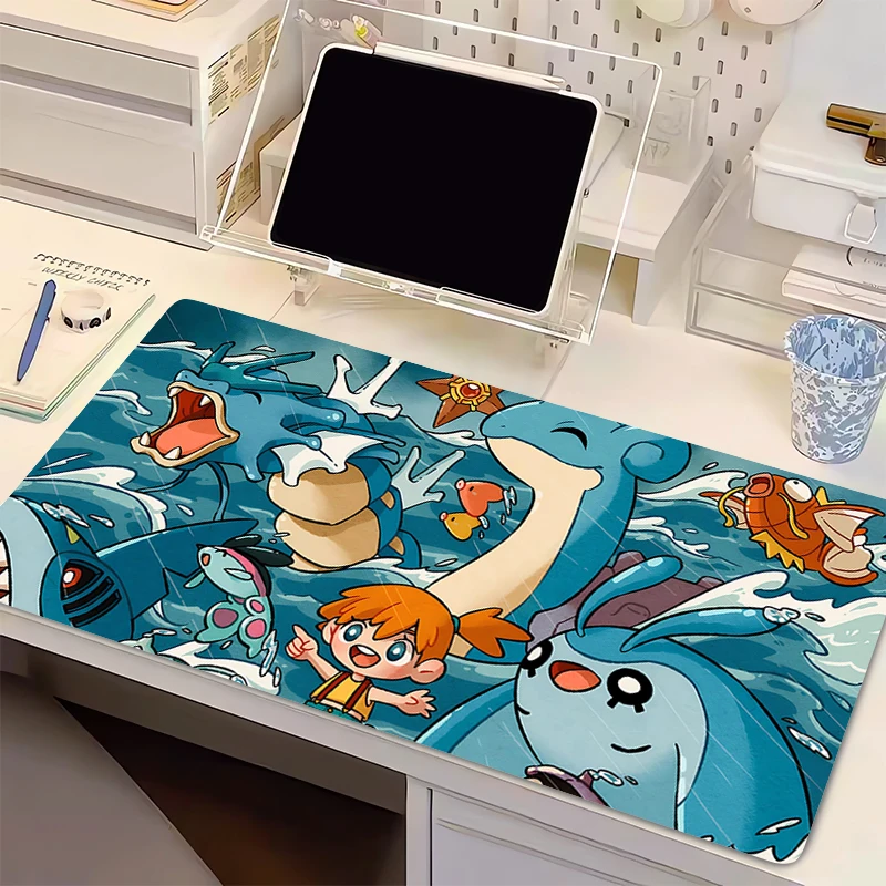 Mouse Pad Gamer Anime Rubber Mini PC Keyboard Laptop P-pokemonS Computer Speed Desktop Mat G-gyarados Gaming Acessories Mousepad