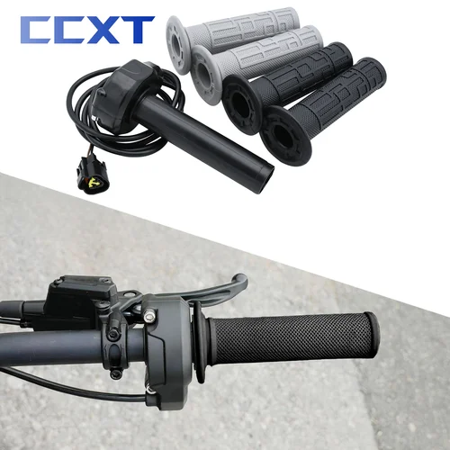Manillar de motocicleta Dirt Bike, mango acelerado, acelerador, empuñadura de giro para sur-ron Sur Ron Surron Light Bee X & S, piezas
