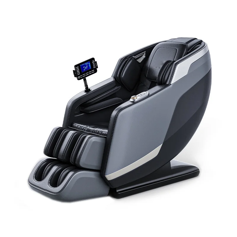 Modern Portable Smart Massage Chair Full Body Electric Leather Heating Zero Gravity Spa Cushion Foldable Airbags for Neck Waist