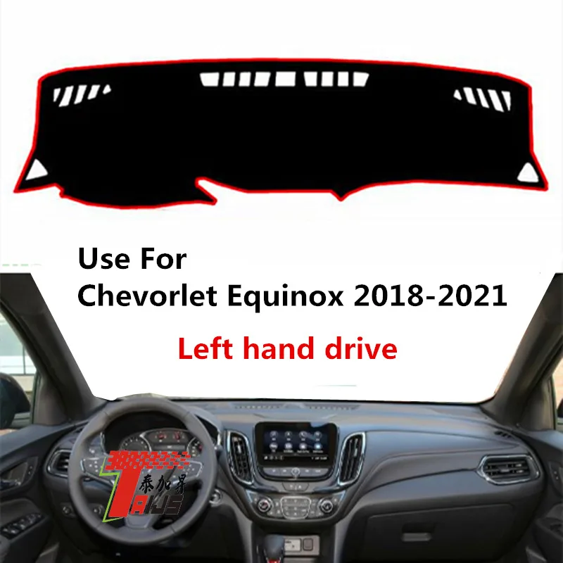 

TAIJS factory high quality Flannel dashboard anti-dirty cover for Chevorlet Equinox 2018-2021 Left-hand drive