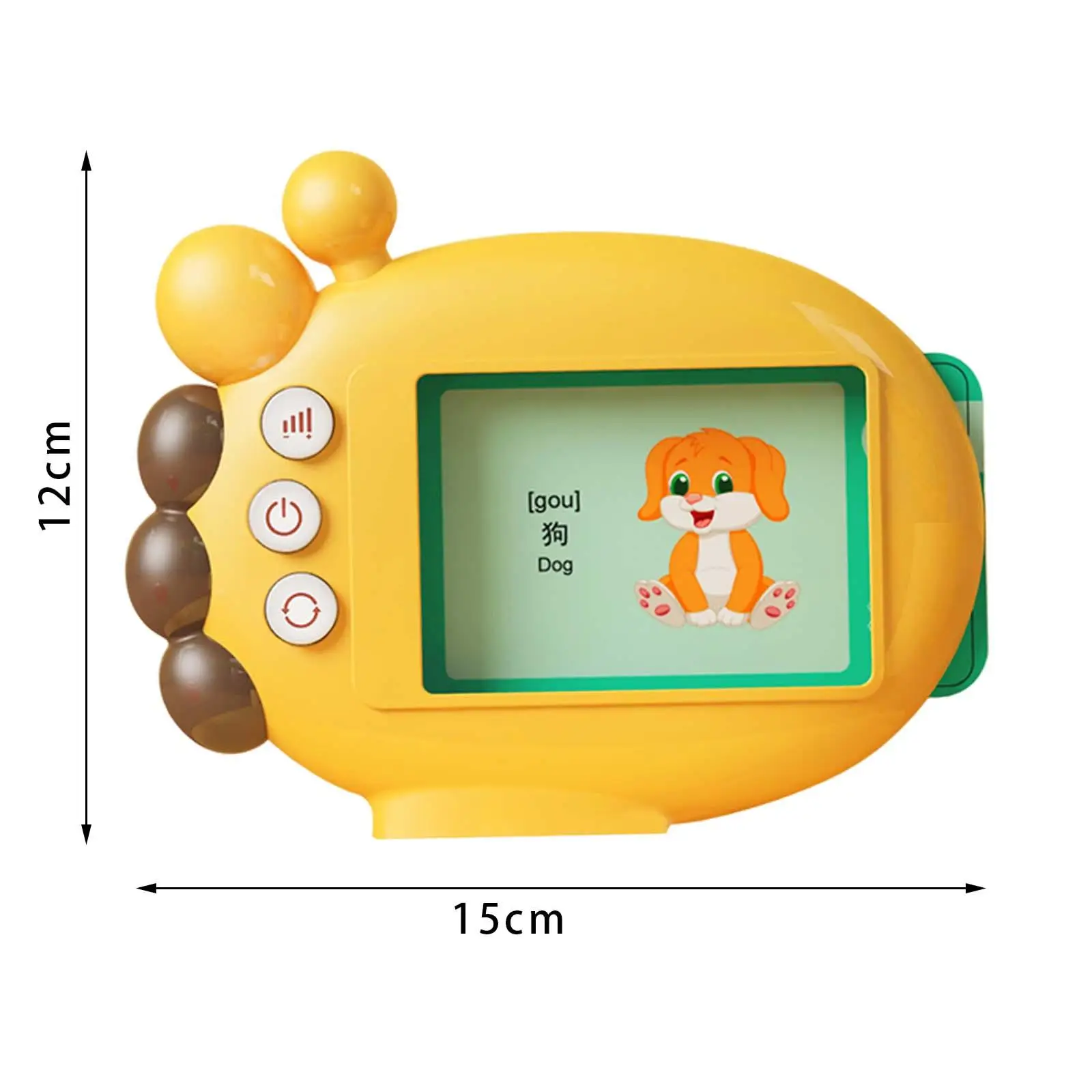 Pratende flashcards Interactieve leermachine voor vroege educatieve kleuterschool