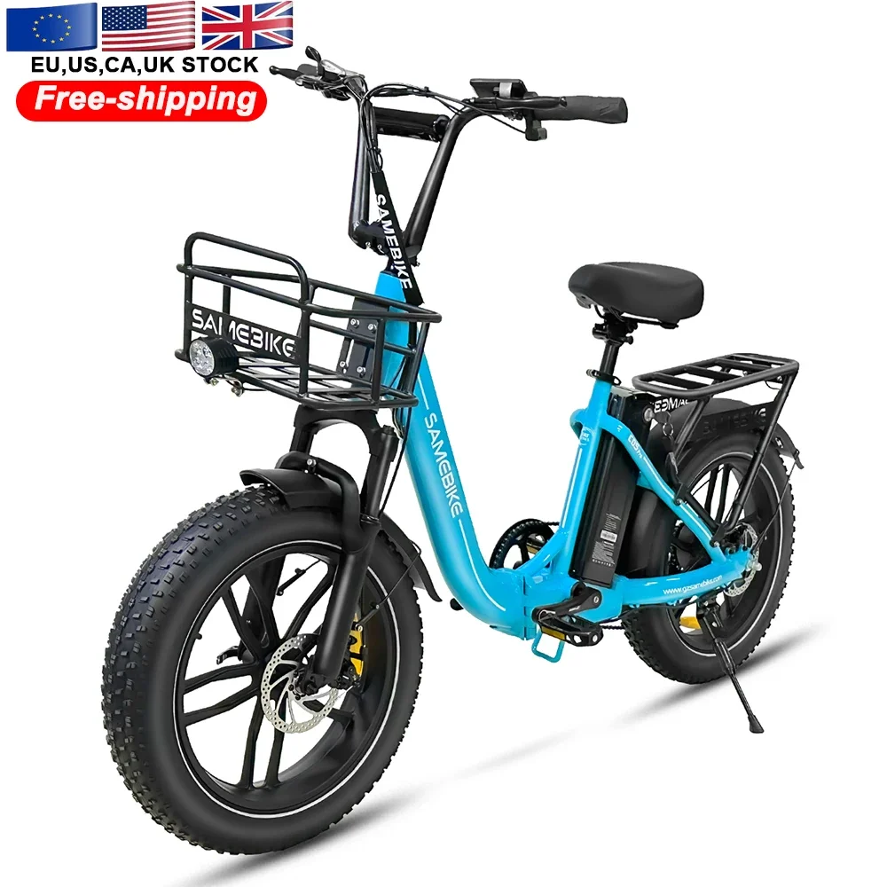 

Fast Delivery 20" Foldable Aluminum Alloy Fat Bike 36V/13Ah C05 Pro Lithium-ion Battery Color LCD Display Fat Tires Ebike