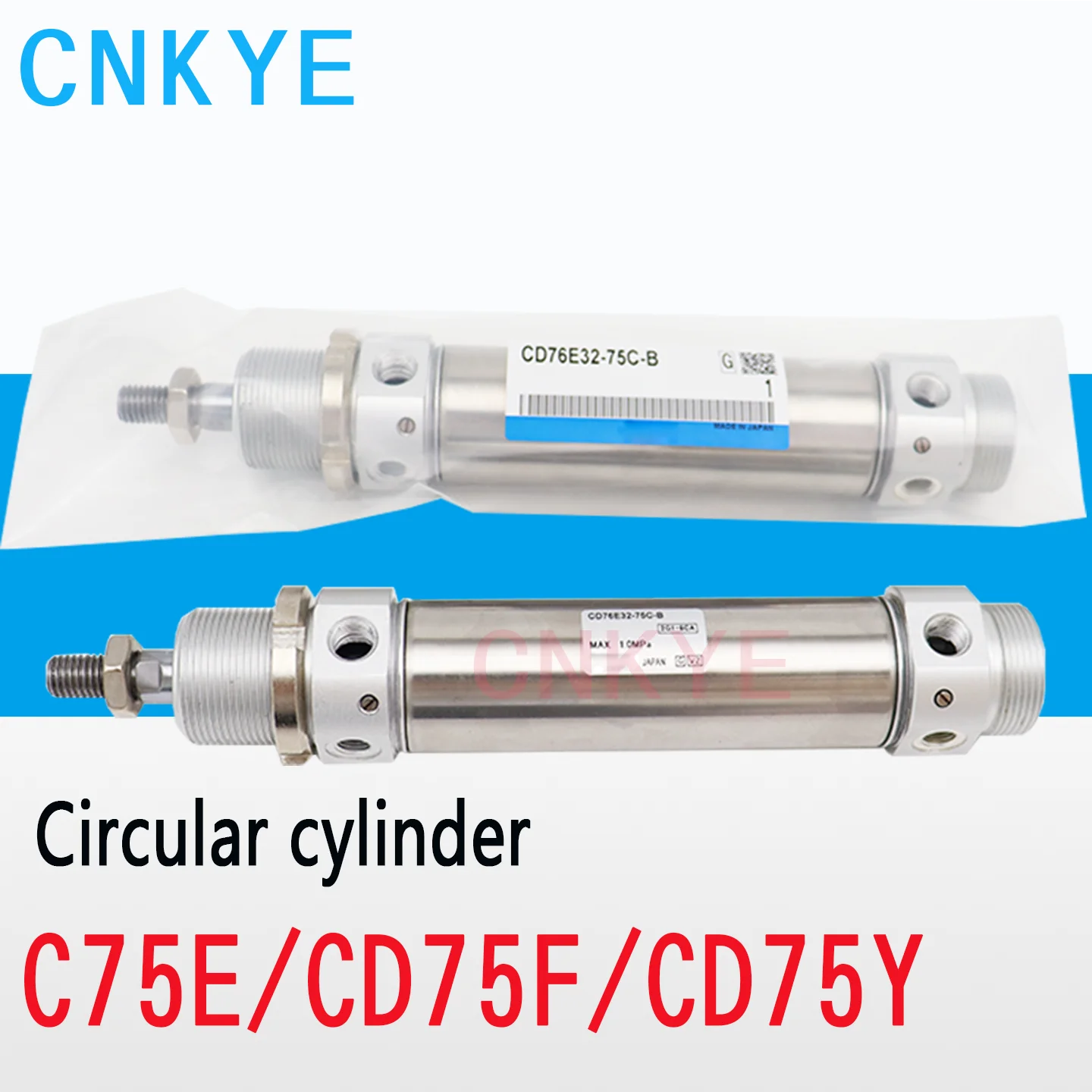 

SMC Stainless steel circular cylinder CD75E32-75C-B CD75E-32-25-40-50-75-80-100-125-150-160-175-200-250-300-C-B CD75F CD75Y