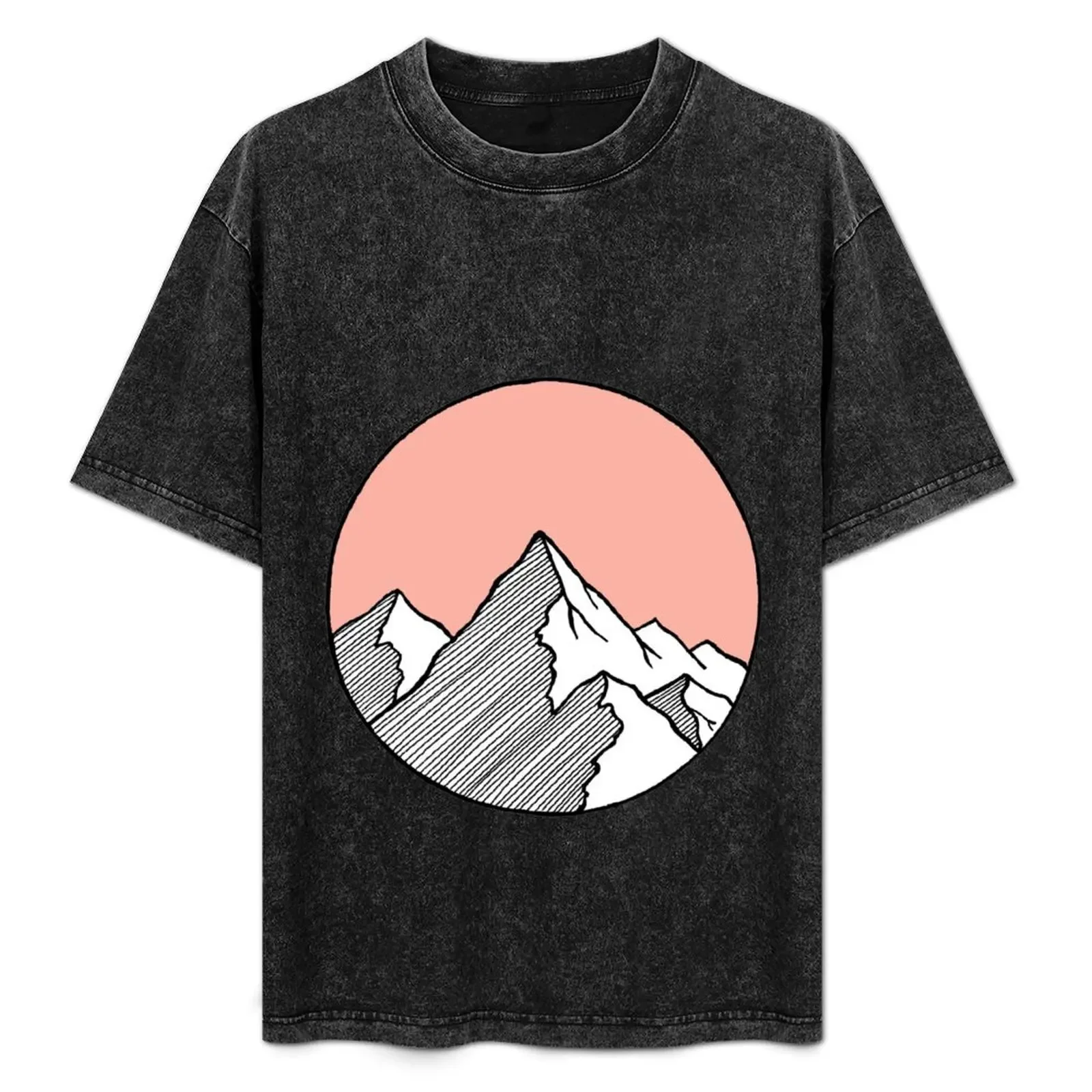 

Mountains Sketch T-Shirt T-shirts oversize man t shirt anime shirt heavyweight t shirts for men