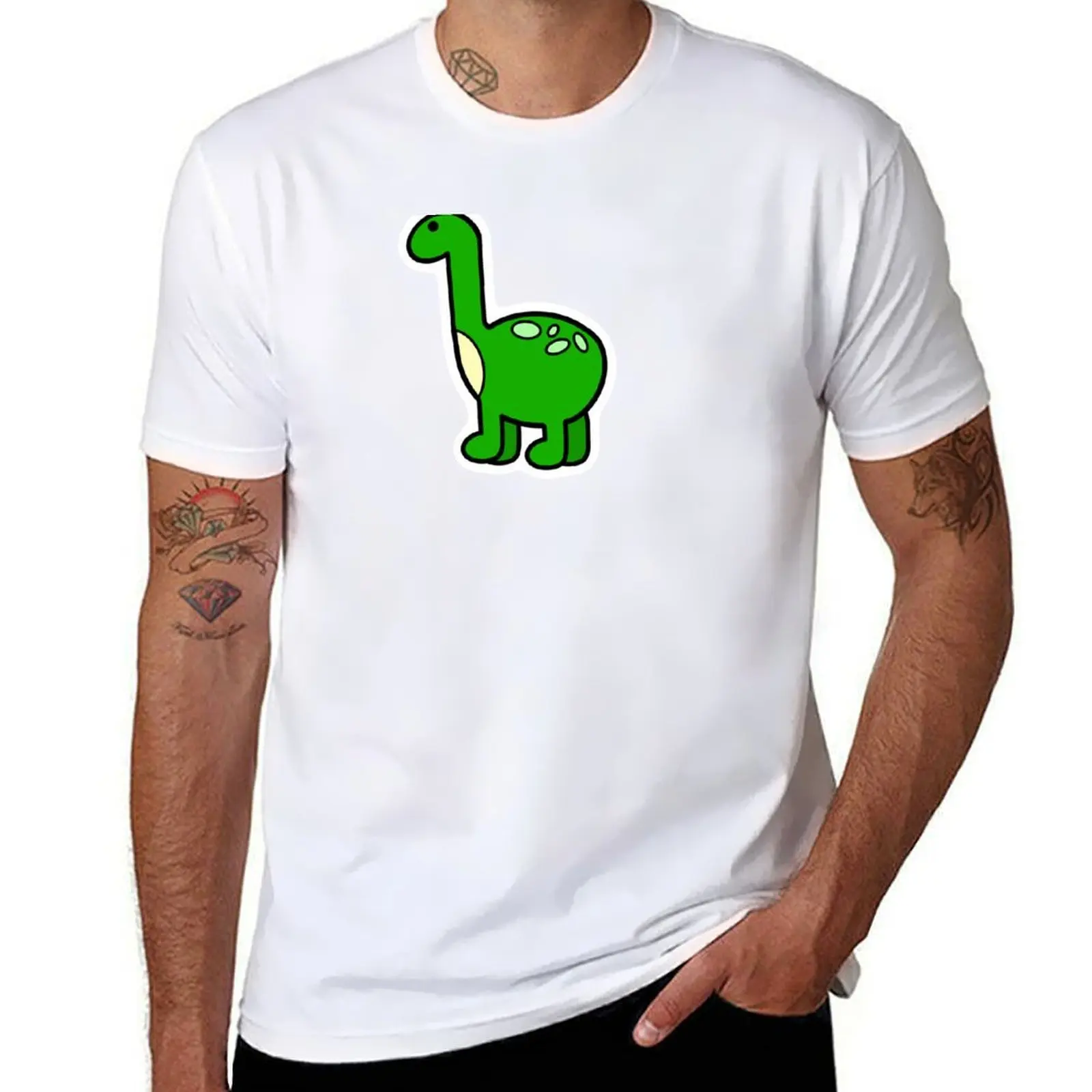 

dexter the dino T-Shirt t shirt personalised man t shirts cotton T-Shirt