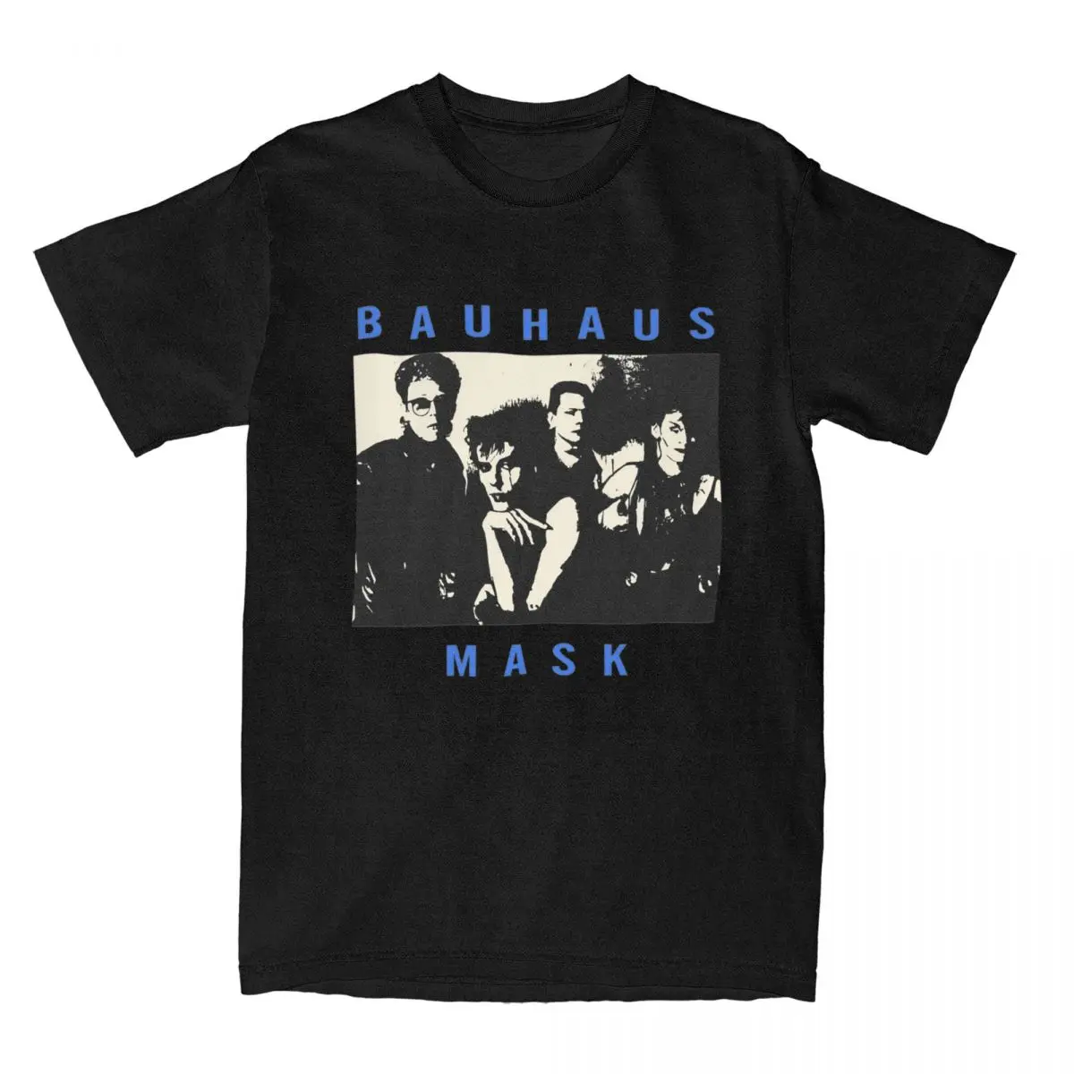 Vintage Bauhaus Band Shirt Merch Men Women Cotton Funny T-shirt Short Sleeve Clothes Christmas Gifts