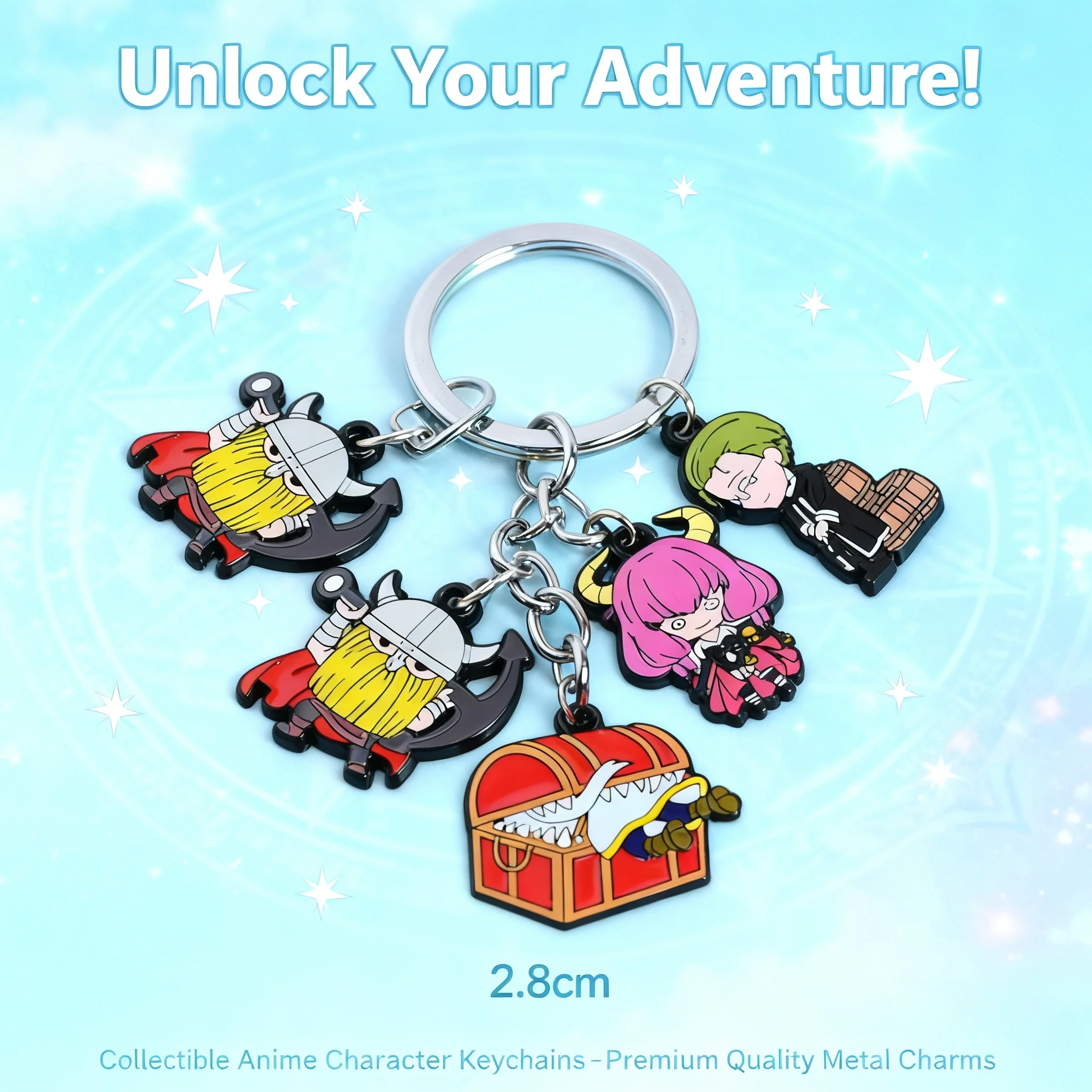 

Frieren Beyond Journey's End Fern Himmel Keychain Pendant Necklace Anime Peripherals Character Peripherals Collectibles Gifts