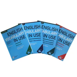 4 Books Cambridge English Vocabulary Book English Vocabulary In Use English Learning Artifact Grammar Encyclopedia