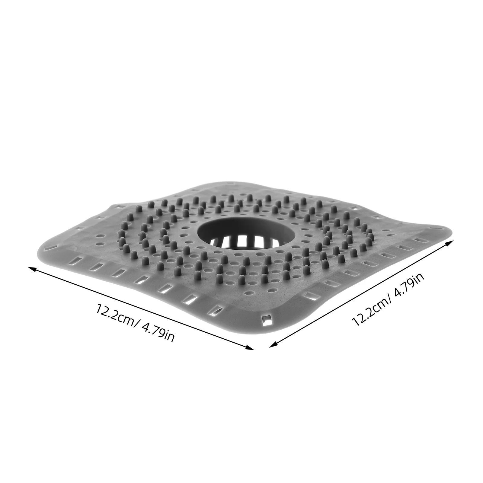 6 قطع من غطاء أرضية الحمام، مصفاة حوض استحمام عالمية من السيليكون، مصفاة حوض قابلة للغسل لمنع التسداد - قابلة لإعادة الاستخدام #6