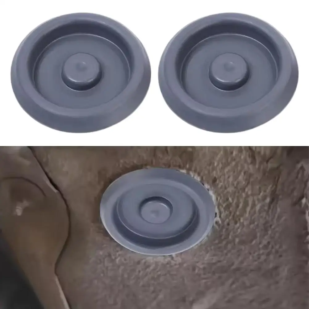Car Spare Tire Hole Plug Waterproof Dustproof Seal Cap for VW AUDI Chassis Floor Protector Cover Lavida S3 G1V8