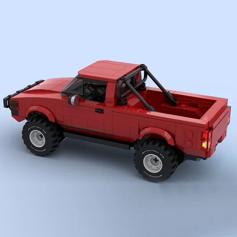 Modelo de carro de cidade moc tijolos de construção caminhão off-road velocidade campeão tecnologia modular presentes feriado montar crianças brinquedos terno