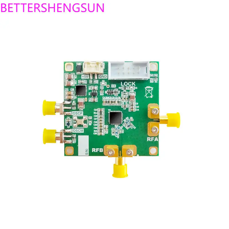 LMX2592 Frequency Source Module PLL Low Noise 10GHz Broadband Output Supports USB2ANY Interface
