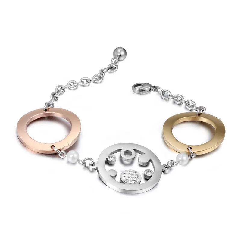 

Featured Jewelry, Korean Version of Trend Jewelry, Fashion Rhinestone Simple Bracelet, Bracelet, Women's Jewelry Work CE472