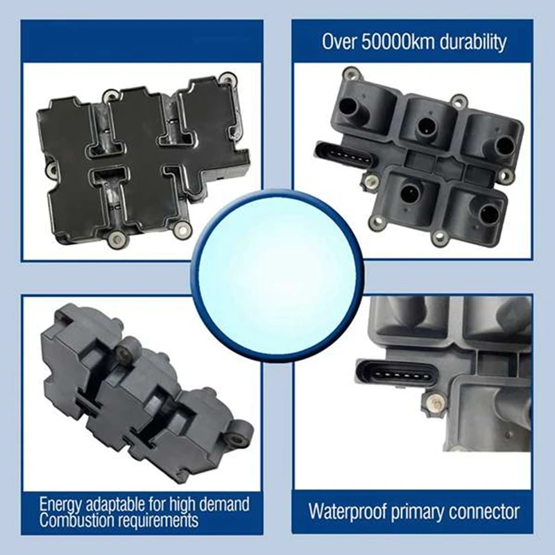 071905106 0986221017 Car Ignition Coil For SEAT Toledo VW VOLSWAGEN Bora Golf New Beetle 2000 Passat 2.3 V5 0040100037