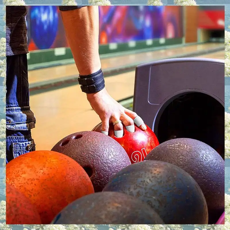 

320 Pieces Bowling Thumb Tape Bowling Finger Tape Protective Bowling Tape White Elastic Patch Bowling Accessories