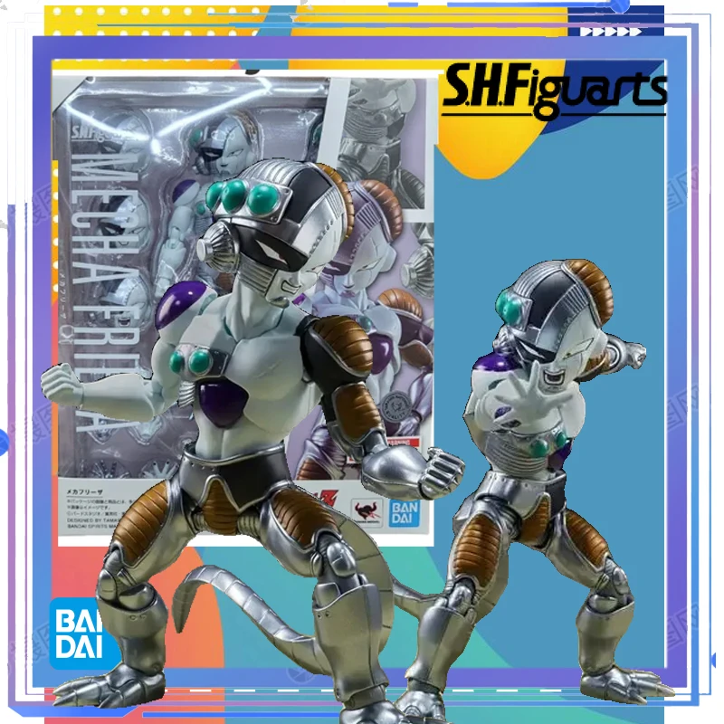 In Stock         Bandai Original   S.H.FIGUARTS SHF MECHA FRIEZA  Action Figure Collectible Toy Giftfor Gift Collectible