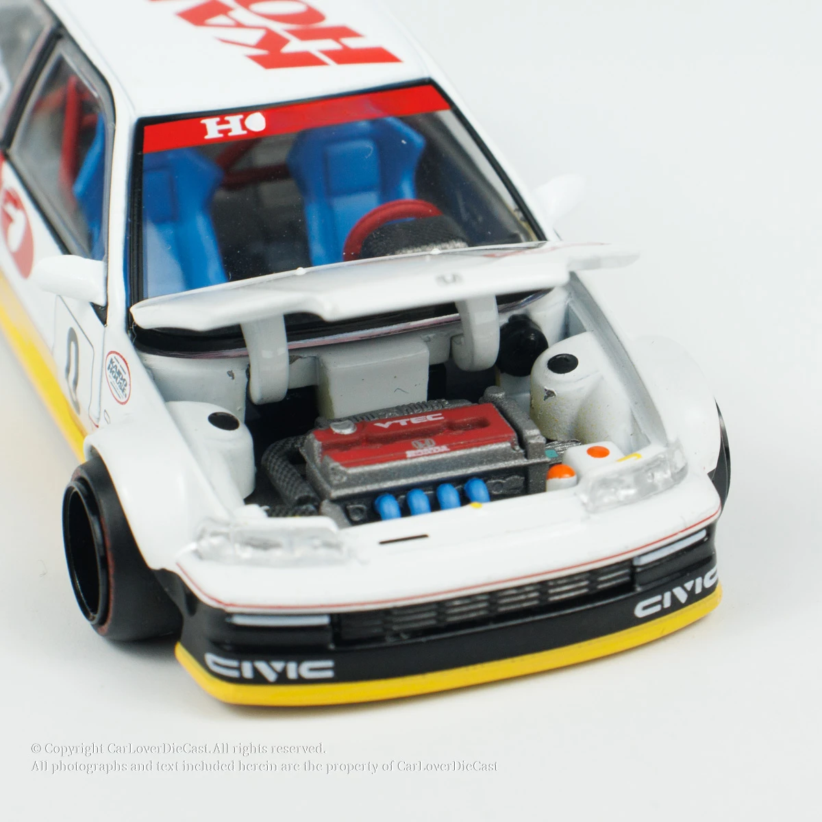 Kaido House + MINIGT Civic (EF) Kanjo V1 Diecast Model Car