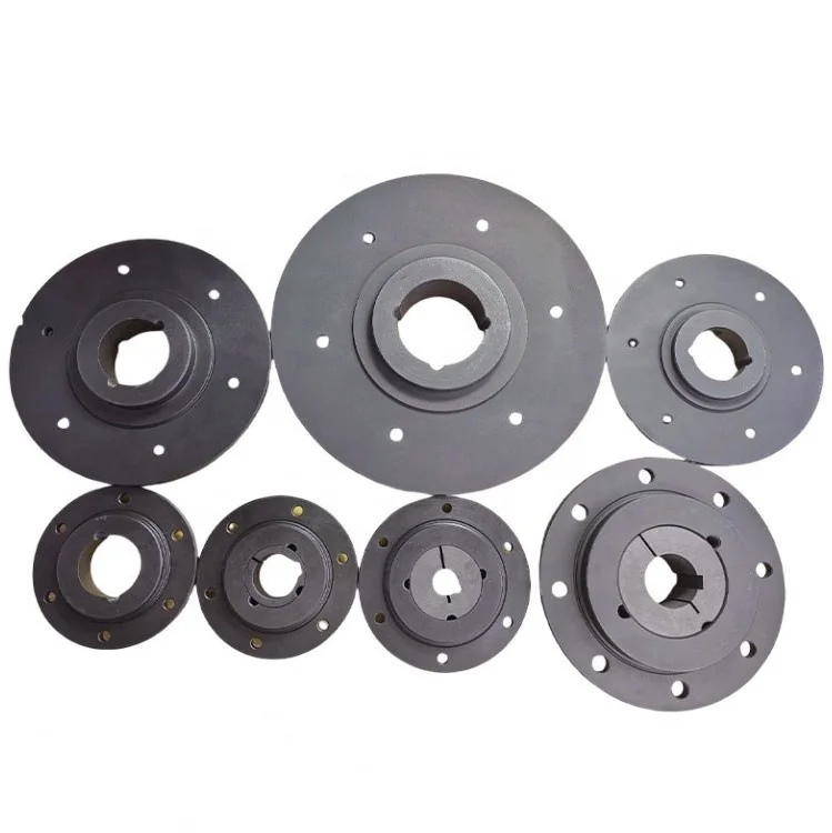 SM30-2 Cast Iron Statically Balanced Fan Shaft Disk Taper Bush Conical Sleeve Connecting Disc