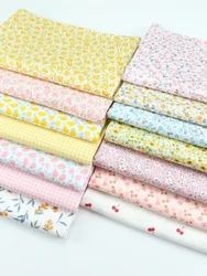 160x50cm Beautiful Fresh Small Floral Cloth Girls Dress Pajamas Home Wear Cotton Duvet Cover Fitted Sheet Printed Fabric