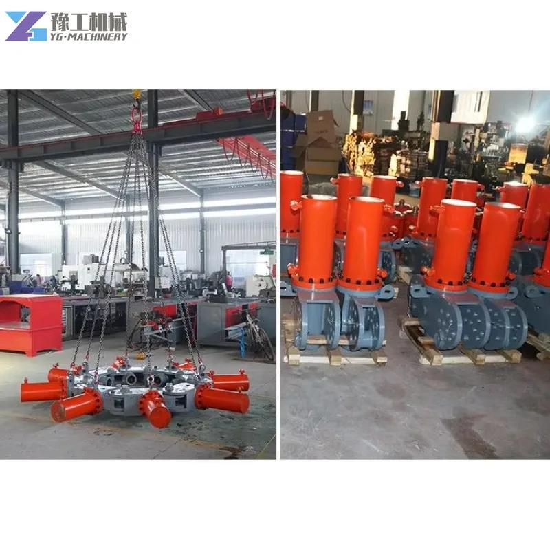 Automatic Hydraulic Pile Breaker Concrete Piles Concrete Crusher Separate Hydraulic Cylinder Foundation Pile Cutting Machine
