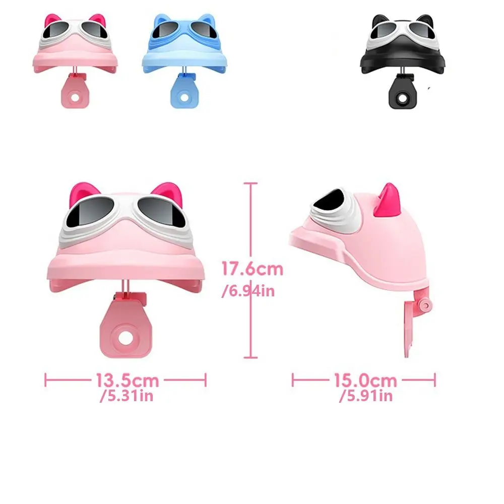 With Sun Visor Motorcycle Mobile Phone Holder Cradle Clip Rainproof Electric Bicycle Phone Bracket Shock Resistant