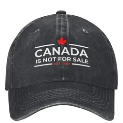 Canada Is Not For Sale 1867 Funny (2) Baseball Cap Vintage Women Men Trucker Hat Sunshade Hunting Camping Baseball Caps Gift