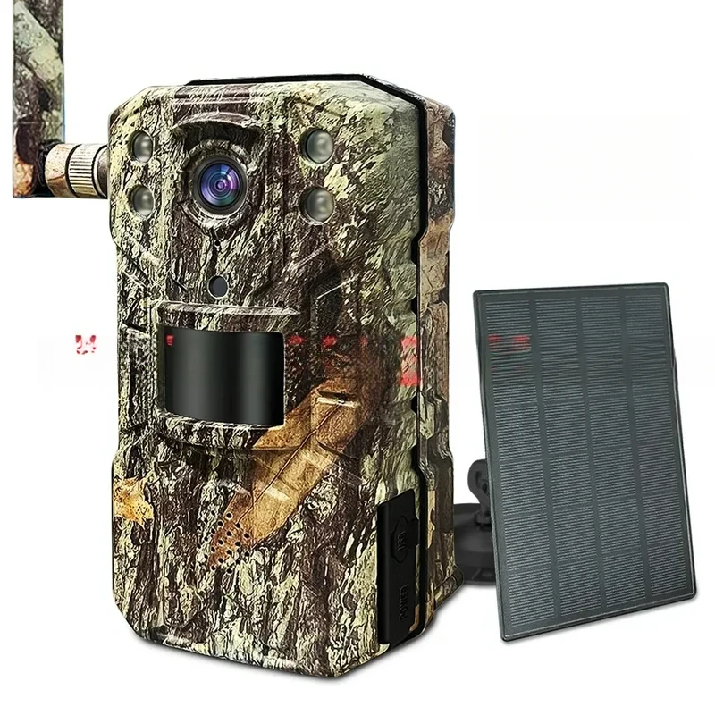 Ucon H2 H6 Cellular 4G , Long Battery Life Off-Road Camera, Non-Luminous Solar Panel