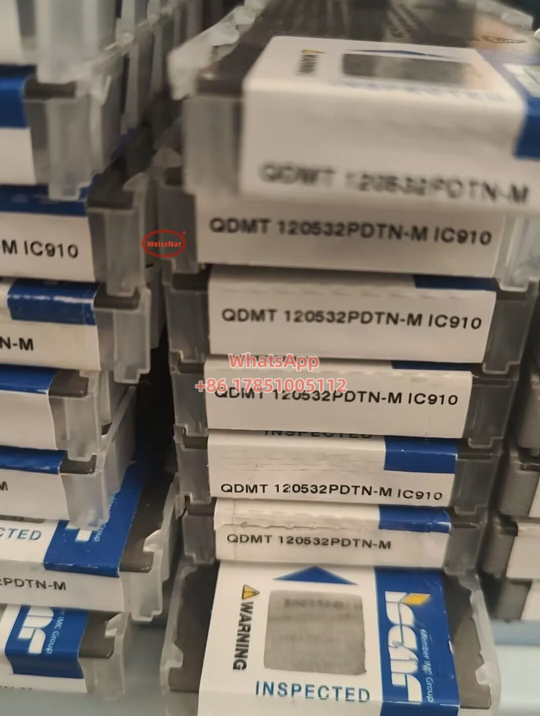 

ISCAR QDMT120532PDTN-M IC910 Твердосплавные пластины