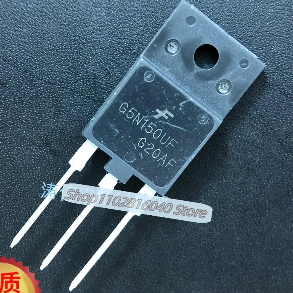 10PCS/Lot SGF5N150UF G5N150UF  5A1500V IGBT Best Quality Imported Original Spot