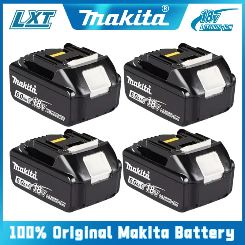 

18V Original Makita battery, 6.0Ah rechargeable Lithium battery，BL1860B for Makita power tool battery