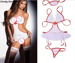 Lingerie Hot Sex Products Role Play Babdydoll Dress Sexy Underwear Erotic Costumes Sexy Nurse Cosplay Lingerie Uniform Sexy