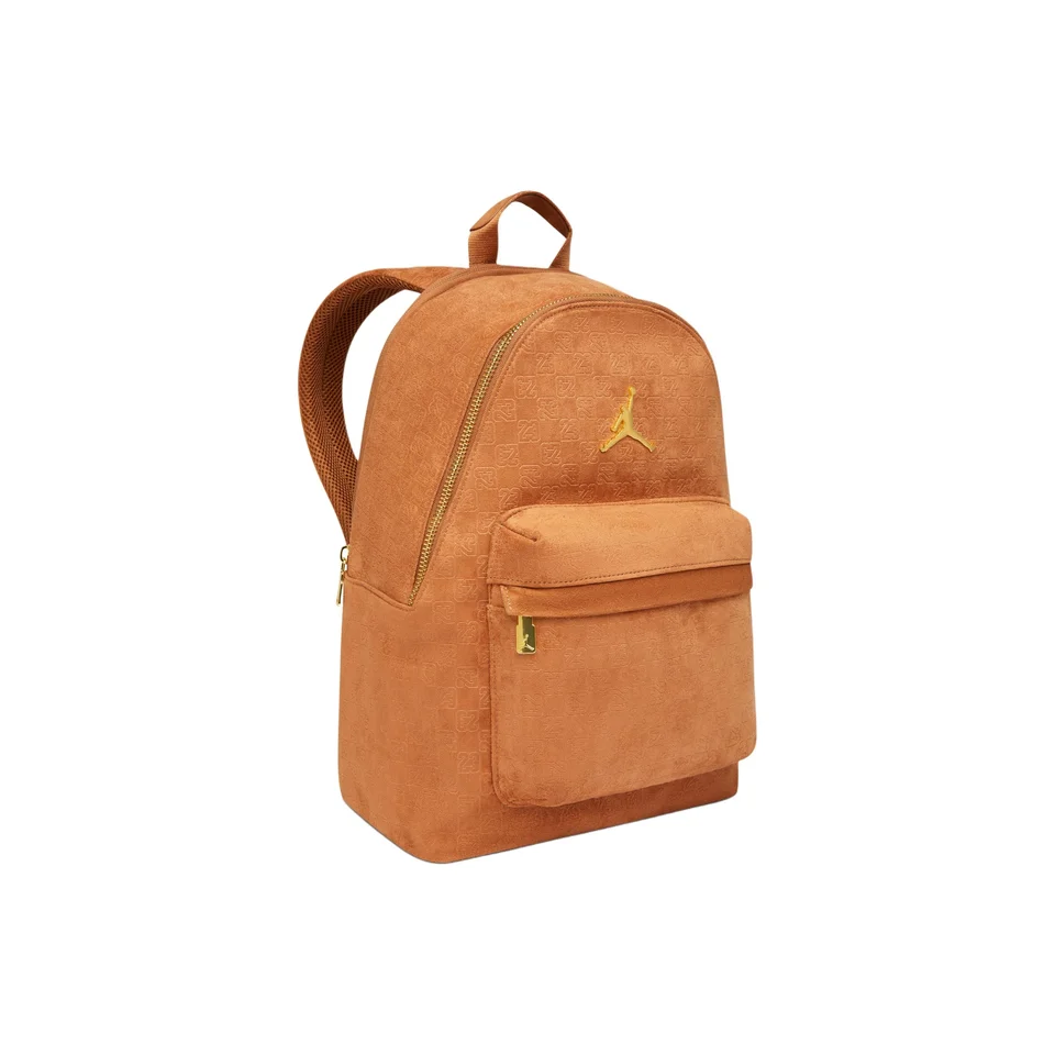 Jordan Monogram Polyester Backpack Men's Brandy IQ3205-200