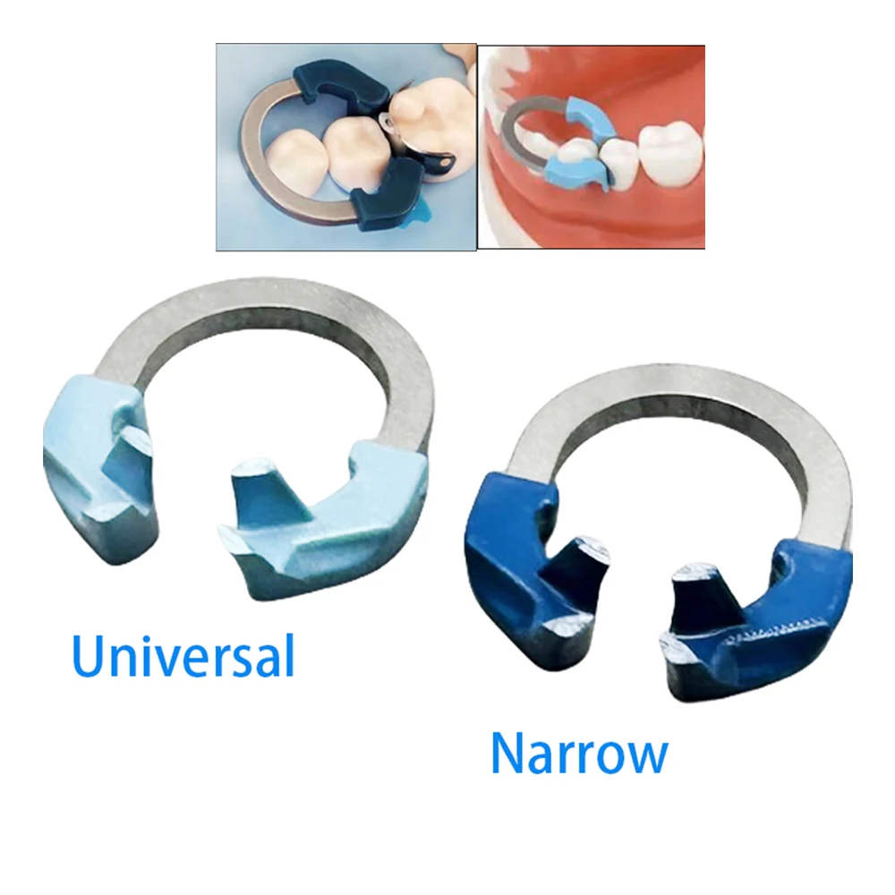 Dental Sectional Contoured Matrix System Palodent V3 Plus Universal/Narrow/Deep Clamping Ring Matrix Bands Dentistry Tools - view 6