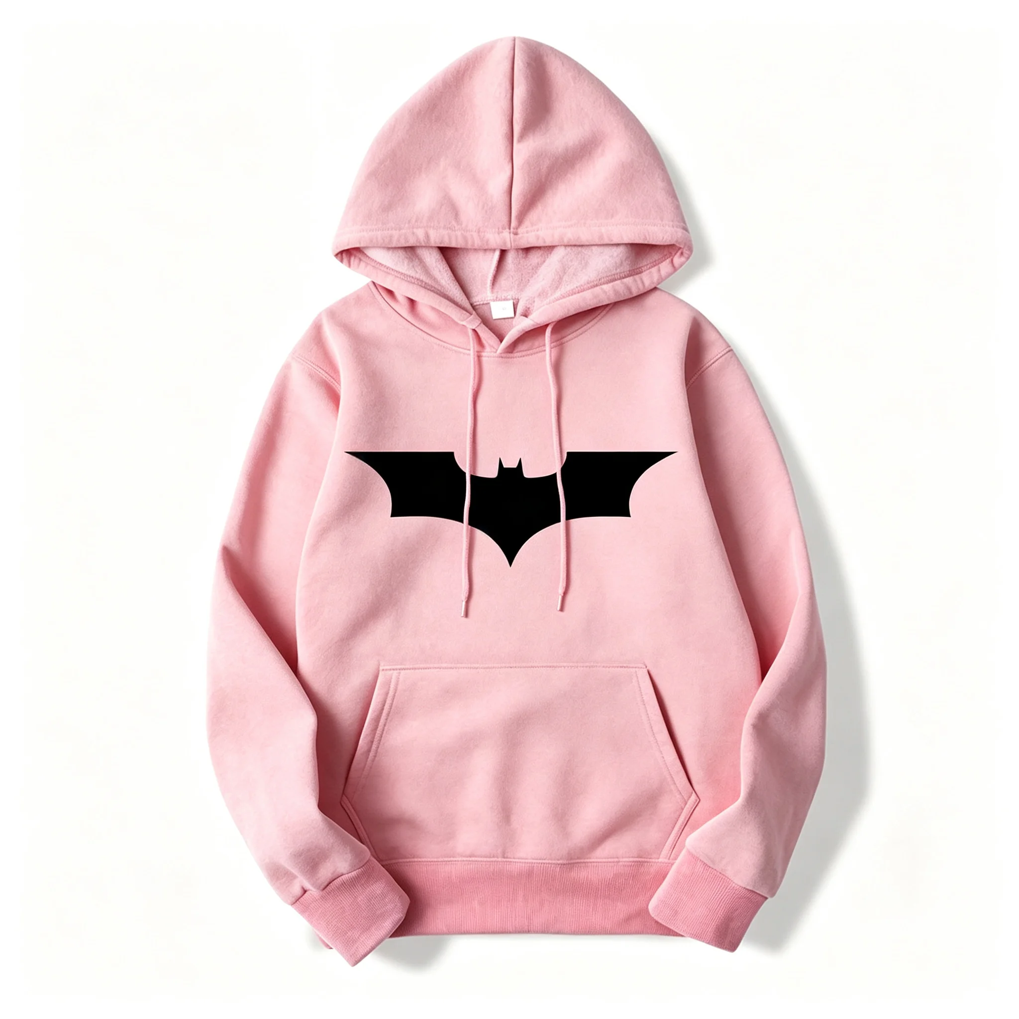 2026 Bat-Hero Grafik-Druck Herren-Hoodie, Lässiger Bequemer Langarm-Streetwear-Pullover mit Weitem Schnitt – Detail 8