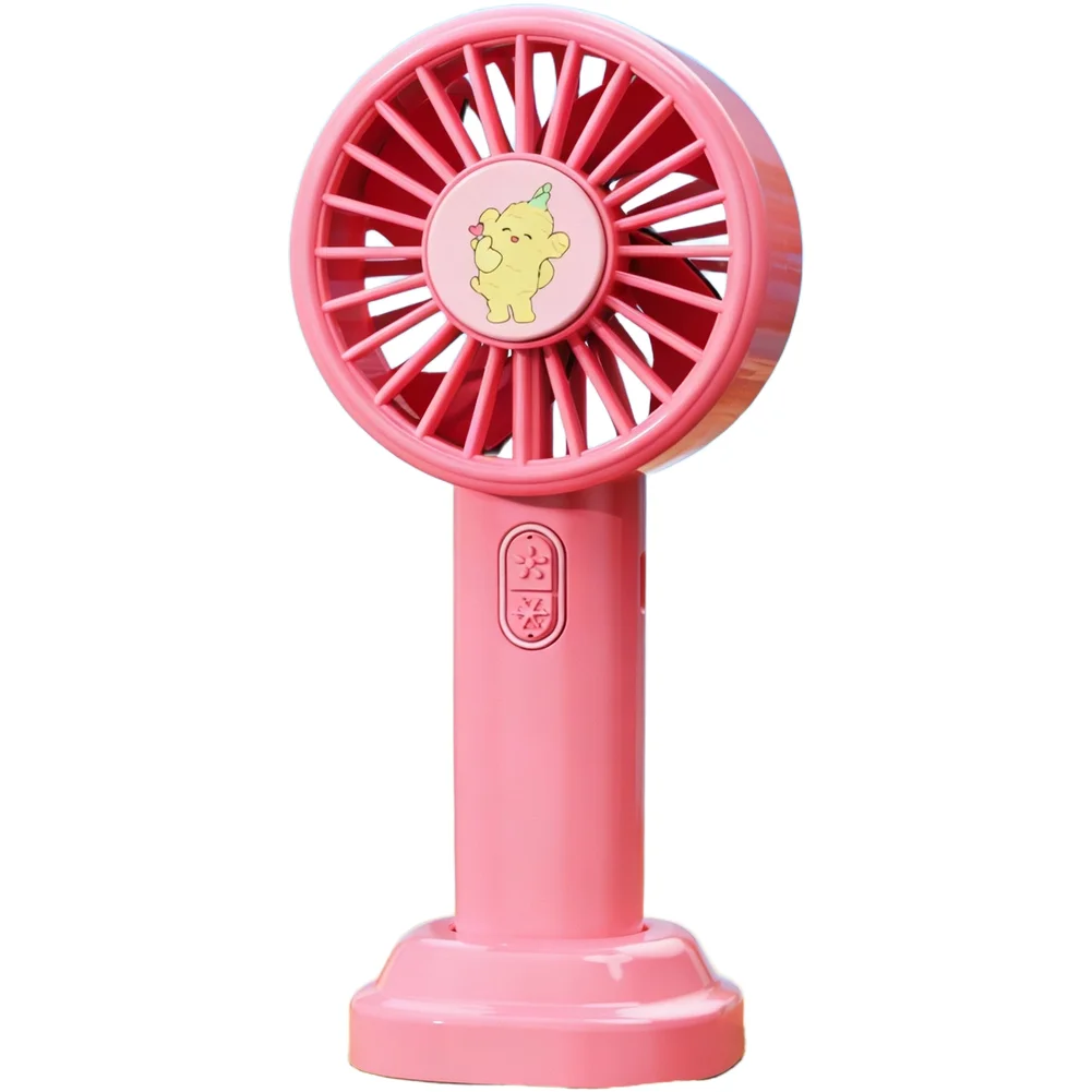For MINI Fan USB Rechargeable Handheld 3 Wind Levels Brushless Motor Quiet 36-45dB Compact 8.2x6x17.9cm for Outdoor Indoor