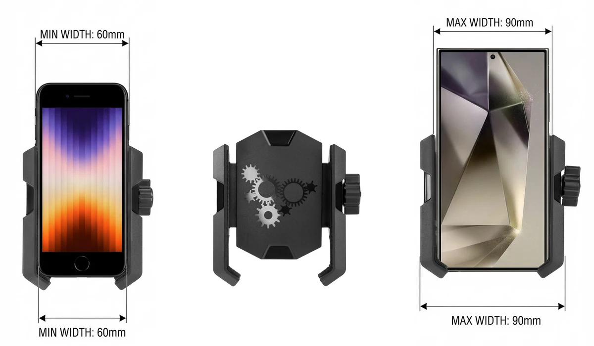 Für BMW 5er Serie G30 2021 2022 2023 / BMW 6er Serie GT G32 Maßgefertigter Telefonhalter, Clip-On Informationsdisplay-Fixierbasis – Detail 13