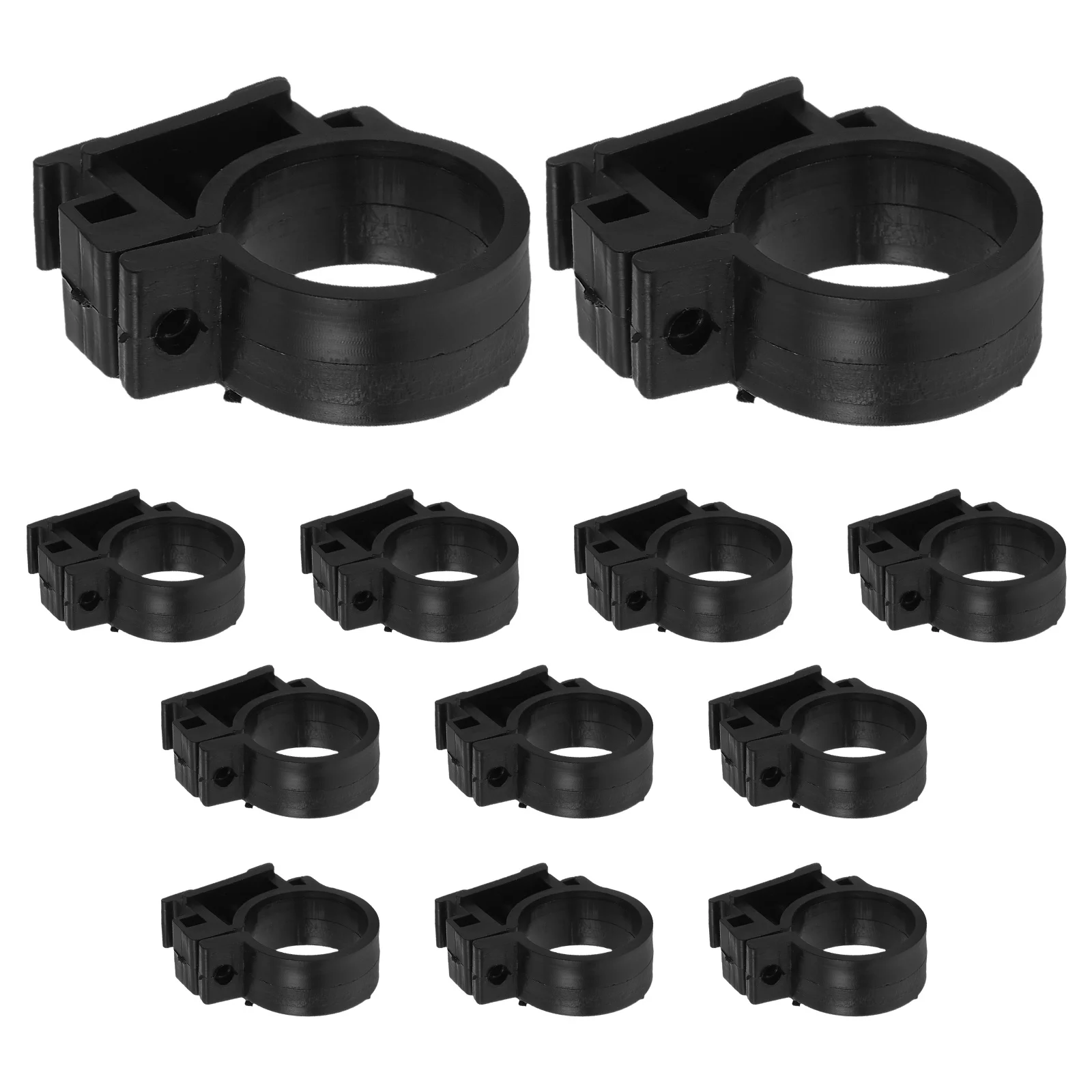 

12pcs Electric Bike Instrument Clips Headlight Bracket Mounting Clamp For E-Bike Headlight Instrument Panel Replacement, Weather