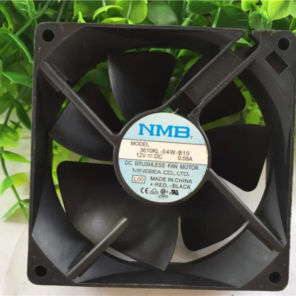 3610KL-04W-B10 for NMB Server Fan NMB-MAT Axial Cooling Inverter Fan 9CM DC12V 0.08A