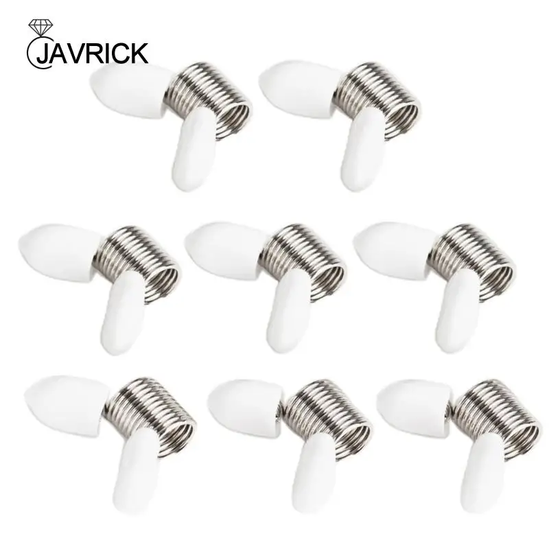 Bead Stopper 8Pcs/4Pcs Set for Jewelry Making Spring End Fasteners for Beading